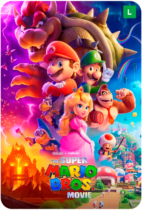Super Mario Bros. - O filme' estreia nos cinemas da Paraíba